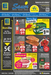 Aktueller EDEKA Supermärkte Prospekt für Welver: Aktuelle Angebote mit 24} Seiten, 29.04.2024 - 04.05.2024
