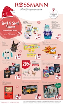 Aktueller Rossmann Prospekt (Duisburg) Rossmann Prospekt "Spiel & Spaß Aktion zu Weihnachten" mit Seiten (Duisburg)