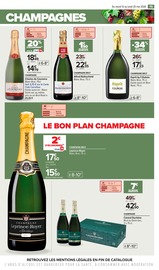Champagne en promo dans le catalogue Carrefour à la page 15