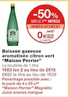 Boisson gazeuse aromatisée citron vert - MAISON PERRIER en promo chez Monoprix Antibes à 0,82 €