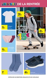 Chaussures en promo dans le catalogue Carrefour à la page 43