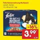 Katzennahrung Multipack im Angebot bei Netto Marken-Discount in Bielefeld Katzennahrung Multipack Angebote von Felix bei Netto Marken-Discount Bielefeld für 3,99 €