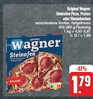 Original Wagner Steinofen Pizza, Pizzies oder Flammkuchen bei nah und gut im Prospekt "" für 1,79 €