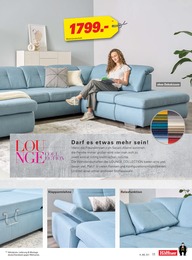 Wohnzimmer Angebot & Preis im aktuellen Höffner Prospekt Wohnzimmer Angebot im aktuellen Höffner Prospekt auf Seite 11
