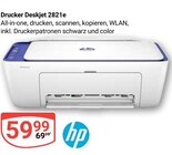 Drucker Deskjet 2821e im Angebot bei GLOBUS in Braunschweig Drucker Deskjet 2821e Angebote von hp bei GLOBUS Braunschweig für 59,99 €