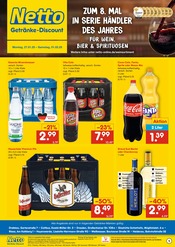 Aktueller Netto Marken-Discount Prospekt mit Cola, "DER ORT, AN DEM DU IMMER AUSGEZEICHNETE PREISE FINDEST.", Seite 1