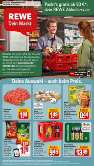 REWE Prospekt Dein Markt mit  Seiten in Katzenbach und Umgebung