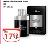 The Absolute Scent im Angebot bei GLOBUS in Maintal The Absolute Scent Angebote von s.Oliver bei GLOBUS Maintal für 17,99 €