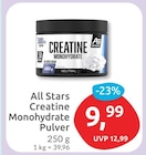 Creatine Monohydrate Pulver von All Stars im aktuellen budni Prospekt