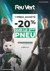 Catalogue Feu Vert en cours à Rennes, "1 pneu acheté = -20% sur le 2ème pneu", Page 1