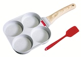 Poêle à pancakes + spatule wonder pan - best of TV en promo chez Carrefour Noisy-le-Grand à 17,99 €