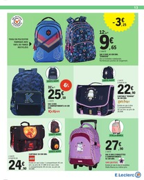 Prix et réduction Lego dans le prospectus E.Leclerc en cours Offre Lego dans le catalogue E.Leclerc du moment à la page 13