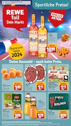 REWE Prospekt "Dein Markt" für Berlin, 24 Seiten, 22.07.2024 - 27.07.2024