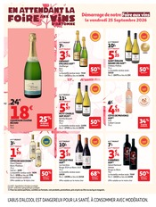 Promos Champagne dans le catalogue "LA RENTRÉE À PRIX K.O." de Auchan Hypermarché Champagne en promo dans le catalogue Auchan Hypermarché à la page 42