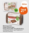 Unser Pures Angebote von Mestemacher bei tegut Aalen für 2,49 €