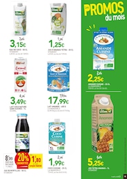 Prix et réduction Jus d'ananas dans le prospectus NaturéO en cours Offre Jus d'ananas dans le catalogue NaturéO du moment à la page 15