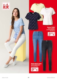 Damen T-Shirt Angebot im aktuellen KiK Prospekt auf Seite 8