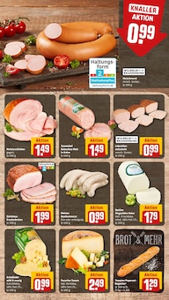 Bratwurst im REWE Prospekt "Dein Markt" mit 30 Seiten (Mainz)