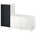 Aktuelles Kleiderschrank weiß Kreidetafeloberfläche/mit 2 Kommoden Angebot bei IKEA in Braunschweig ab 390,00 €