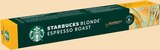 Capsules de Café x10 Blonde Espresso Roast - Starbucks par Nespresso dans le catalogue Intermarché Super