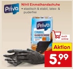 Nitril Einmalhandschuhe im Angebot bei Netto Marken-Discount in Detmold Nitril Einmalhandschuhe Angebote von Priva bei Netto Marken-Discount Detmold für 5,99 €