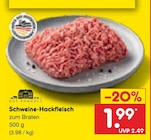 Schweine-Hackfleisch im Angebot bei Netto Marken-Discount in Magdeburg Schweine-Hackfleisch Angebote von Gut Ponholz bei Netto Marken-Discount Magdeburg für 1,99 €