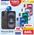 Aktuelles iPhone 16, 128 GB Angebot bei Netto Marken-Discount in Dresden ab 849,00 €