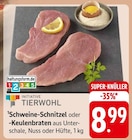 Schweine-Schnitzel oder -Keulenbraten bei EDEKA im Schöllkrippen Prospekt für 8,99 €