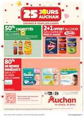 Pampers en promo dans le catalogue Auchan Hypermarché à la page 60