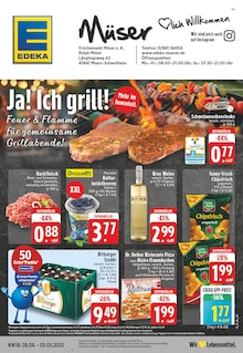 Aktueller EDEKA Prospekt für Moers mit  Seiten