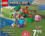 Der Hinterhalt des Creeper von LEGO-Minecraft für 7,99 € bei Rossmann im Angebot Der Hinterhalt des Creeper von LEGO-Minecraft im aktuellen Rossmann Prospekt