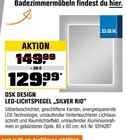 LED-Lichtspiegel Silver Rio Angebote von DSK bei OBI Siegburg für 129,99 €