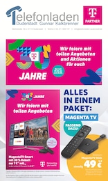 Elektromarkt Prospekt von Telefonladen Duderstadt Breitenworbis Telefonladen Duderstadt Prospekt: "30 JAHRE", 12 Seiten, 01.06.2025 - 26.06.2025