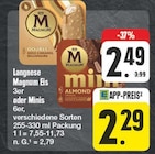 Magnum Eis von Langnese im aktuellen EDEKA Prospekt für 2,29 €