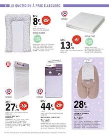 Promotion Matelas Pliant dans le prospectus E.Leclerc, valable du 07/04/2026 au 18/04/2026 Promo Matelas Pliant dans le catalogue E.Leclerc du moment à la page 8