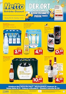 Netto Marken-Discount Prospekt mit 2 Seiten (Krefeld)