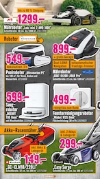 Akku Rasenmaeher im Hornbach Prospekt "Den besten Preis kann nur anbieten, wer ihn wirklich hat." auf Seite 16