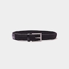 Ceinture tressée noir garçon - La Halle Ceinture tressée noir garçon à 7,99 € dans le catalogue La Halle