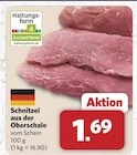 Schnitzel aus der Oberschale im aktuellen combi Prospekt