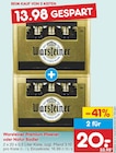 Premium Pilsener im Angebot bei Netto Marken-Discount in Homburg Premium Pilsener Angebote von Warsteiner bei Netto Marken-Discount Homburg für 20,00 €