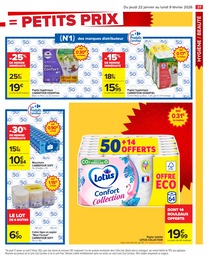 Offre Hygiène dans le catalogue Carrefour du moment à la page 39