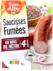 4 saucisses fumées - Saint Alby dans le catalogue Lidl