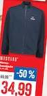Herren-Sweatjacke im Angebot bei Kaufhaus Stolz in Cuxhaven Herren-Sweatjacke Angebote von Mustang bei Kaufhaus Stolz Cuxhaven für 34,99 €