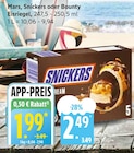 Mars, Snickers oder Bounty oder Eisriegel Angebote von Bounty bei E center Rostock für 1,99 €