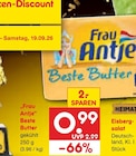 Beste Butter bei Netto Marken-Discount im Hermannsburg Prospekt für 0,99 €