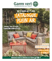 Prospectus Gamm vert à Saint-Marcel, "CATALOGUE PLEIN AIR", 44 pages de promos valables du 19/03/2025 au 01/06/2025