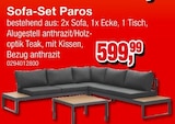 Sofa-Set Paros im Angebot bei Die Möbelfundgrube in Bad Kreuznach Sofa-Set Paros Angebote bei Die Möbelfundgrube Bad Kreuznach für 599,99 €