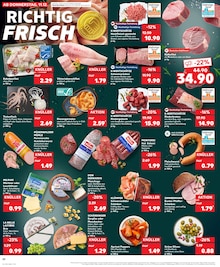 Rinderbraten im aktuellen Kaufland Prospekt (Essen) Rinderbraten im Kaufland Prospekt "KNÜLLER" mit 39 Seiten (Essen)