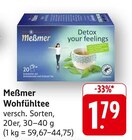 Wohlfühltee im Angebot bei EDEKA in Lahr Wohlfühltee Angebote von Meßmer bei EDEKA Lahr für 1,79 €