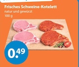 V-Markt Mainburg - Frisches Schweine-Kotelett natur Angebot im Prospekt Frisches Schweine-Kotelett natur bei V-Markt im Mainburg Prospekt für 0,49 €